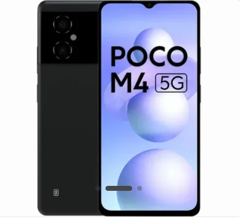 هاتف بوكو M4 5G – 4 جيجابايت رام، 64 جيجابايت ذاكرة-أسود