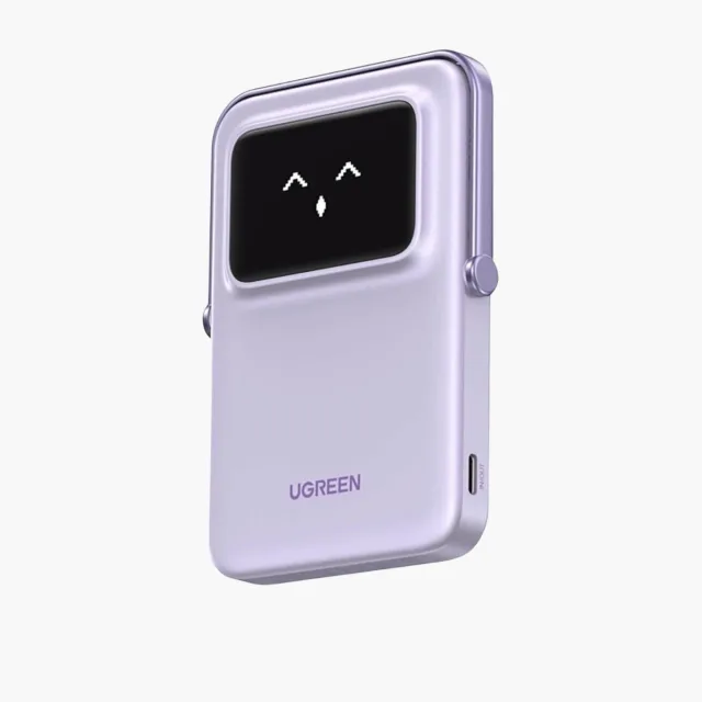 UGREEN Uno 5000mAh 20W مغناطيسي لاسلكي طاقة وردي