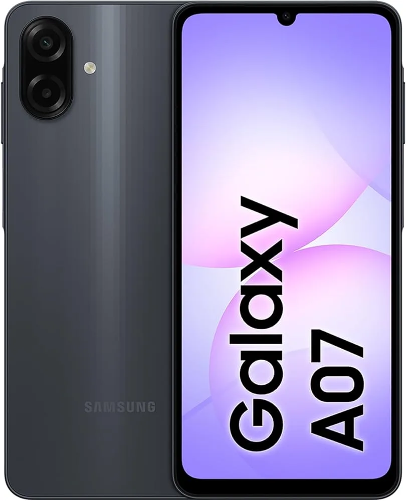 Galaxy A07 ثنائي الشريحة أسود 6GB 128GB 4G